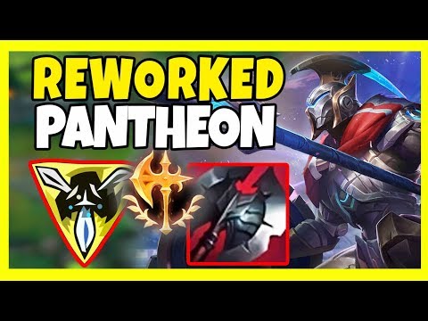 REWORKED PANTHEON TOP WITH A CRAZY NEW BUILD! CDR SPLIT PUSH PANTHEON! - League of Legends