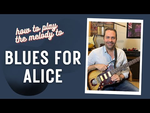 Blues For Alice (Charlie Parker) - How To Play On Jazz Guitar