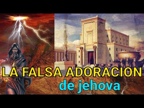 NO APTO PARA RELIGIOSOS, LA VERDADERA ADORACION NO ES EN UNA IGLESIA  👉 LA FALSA ADORACION DE jehova