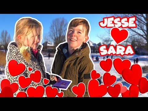 JESSE EN SARA OP VALENTIJNSDATE !! - De Bakkertjes #500