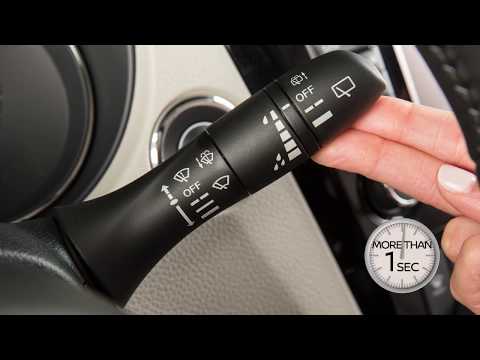 Nissan – Windshield Wiper and Washer Controls