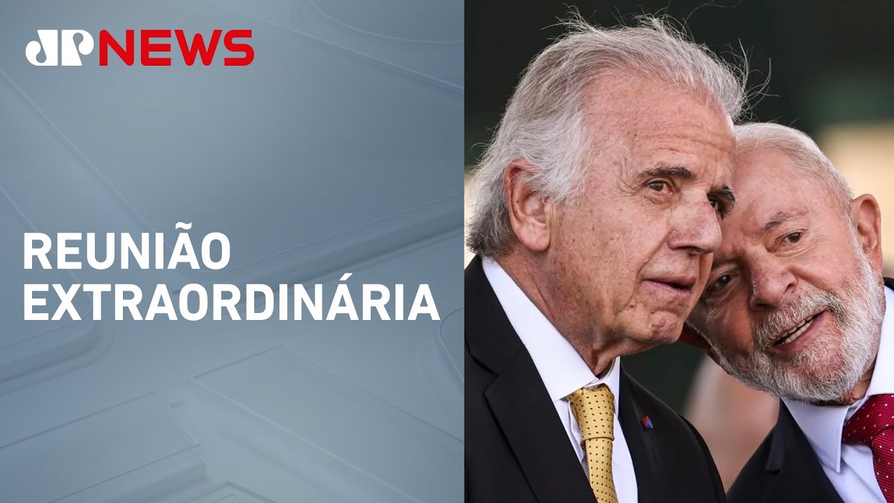 Lula, José Múcio e comandantes das Forças Armadas se reúnem no Palácio da Alvorada