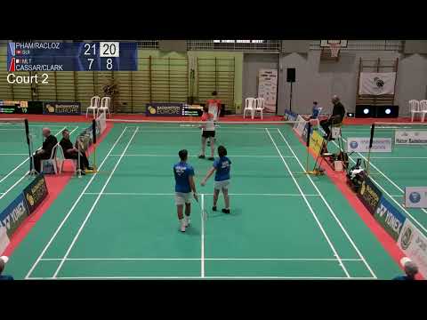 Match point - Pham / Racloz vs Cassar / Francesca - XD, SF – Israel Open 2022