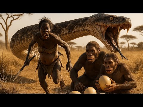 Life 3.1 Million Years Ago: Human vs. Giant Animals!
