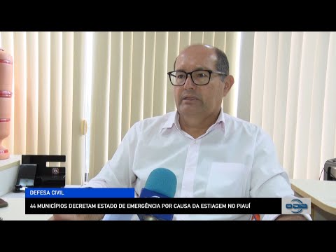 44 municípios decretam Estado de Emergência por causa da estiagem no Piauí 25 10 2022