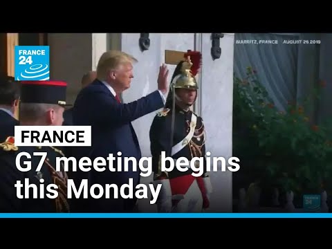 G7 meeting begins in France this Monday