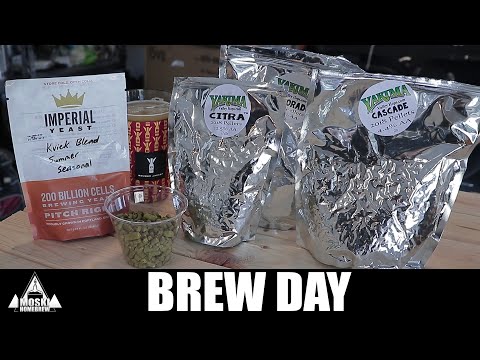 Kveik Yeast IPA - Brew Day