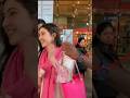 Sara Ali Khan Ke Upar Black Magic Shorts