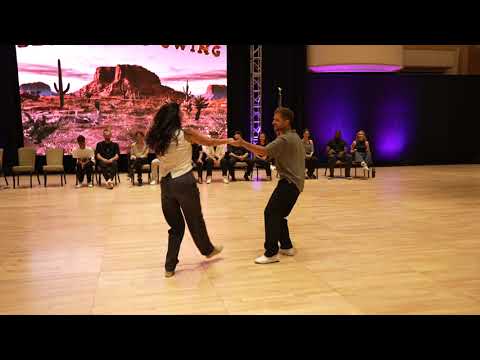 Maxime Zzaoui and Jessica McCurdy - Champions Strictly Final - Desert City Swing 2025