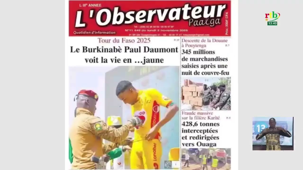 Revue de presse: le 65e anniversaire des FAN et la victoire de Paul Daumont sont les sujets à la Une