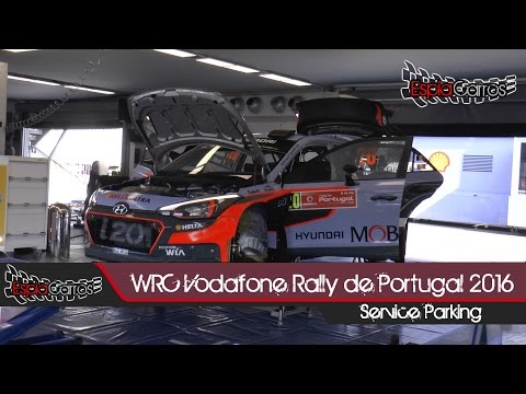 ★★★★★ WRC Vodafone Rally de Portugal 2016 - Service Park ( HD ) 720P/50FPS