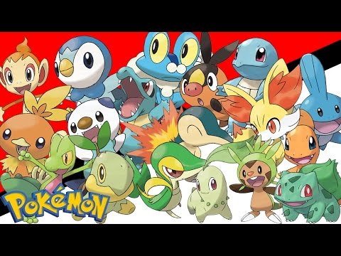 TOP 5 Pokemon - Starter