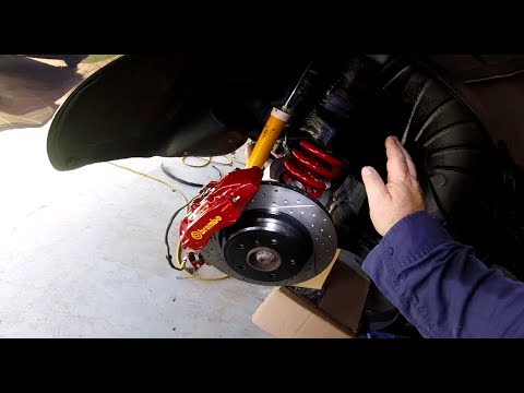 BMW E46 Big Brake Upgrade BBK - Porsche 996 Brembo Calipers