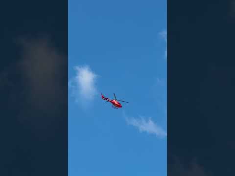 Helicóptero 🚁 Esquilo 🐿️ do GOA 🚒 na ativa em Porto Velho