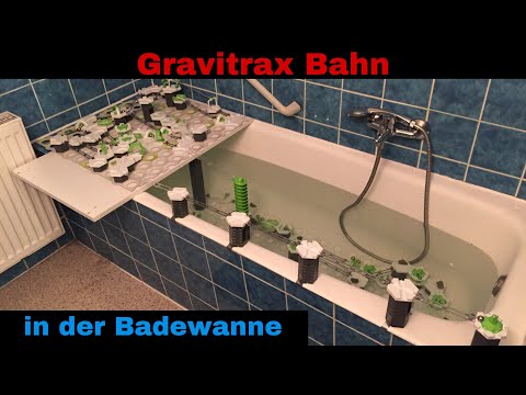 Gravitrax track in the bathtub / underwater (day 9)
