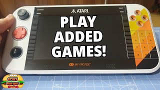 My Arcade Atari Gamestation GO - Play Added Games!