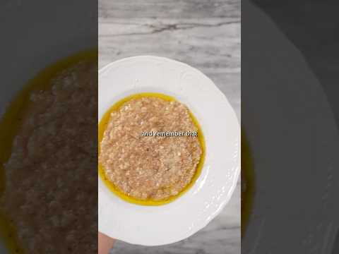 #53 of forgotten italian classics: Panada Bergamasca #italianfood #breadsoup