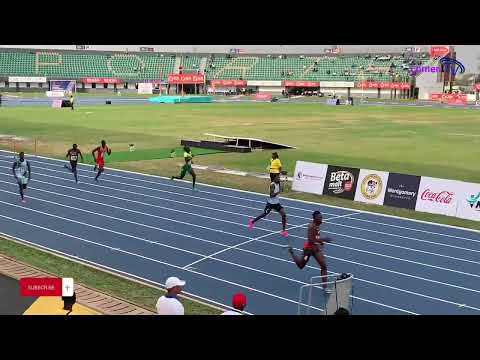 Men’s 400m hurdles. Round 1. Heat 3. 13th All African Games. Accra2023.