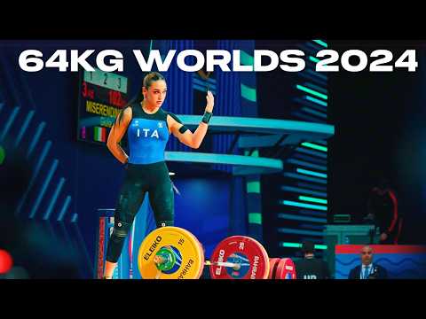 Women's -64kg World Championships 2024 | Full Session (World Record Battle!)
