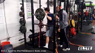Sam Melnyk 275 lbs Squat with Bands