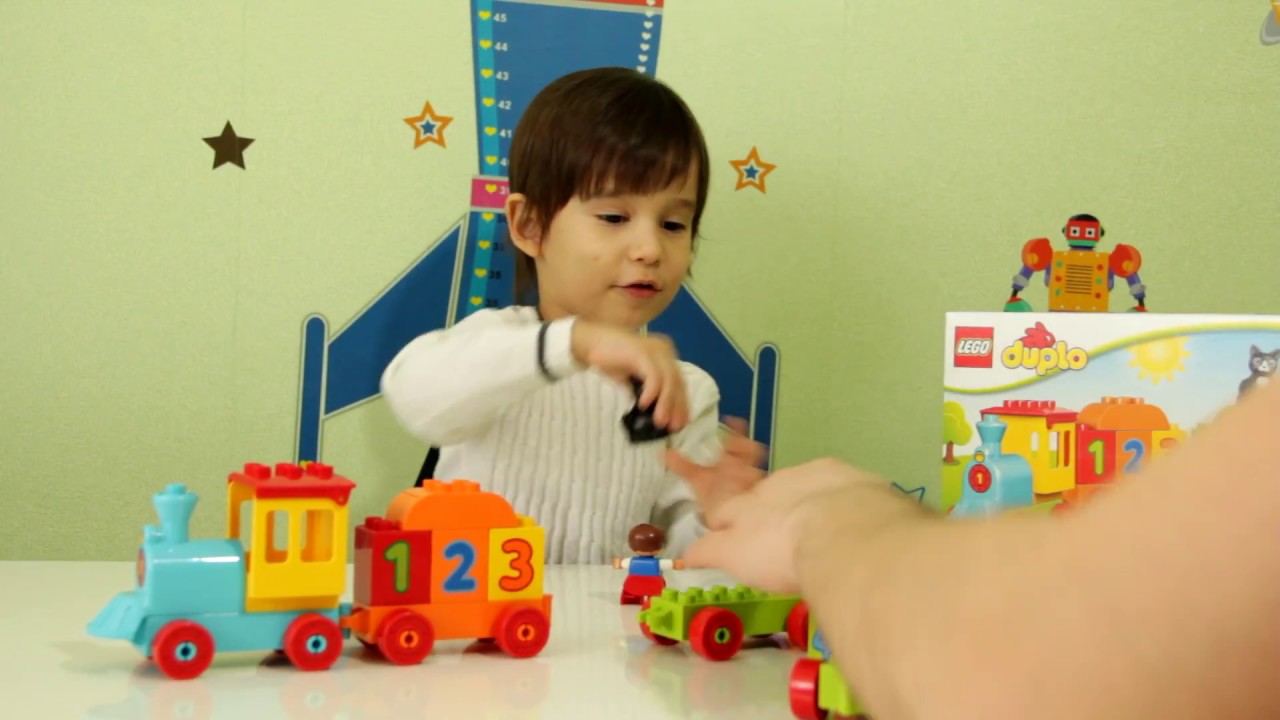 Lego Duplo Поезд Считай и играй конструктор 10847