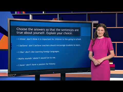 TeleŞcoala: Limba engleză – Simply English – lesson 3 (@TVR2)