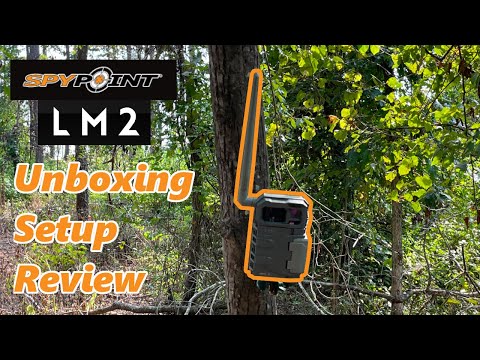 SPYPOINT LM2 Cellular Trail Camera | Unboxing, Setup, and Review