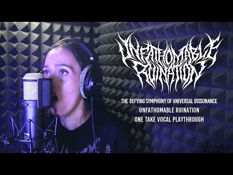 TDSOUD - Unfathomable Ruination One Take Vocal Playthrough