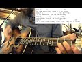 How To Play Fleetwood Mac Oh Daddy Rumours Acoustic Guitar Lesson 10/11