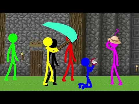 Stickman VS Among Us Birthday Impostor   AVM Shorts Animation Part 08