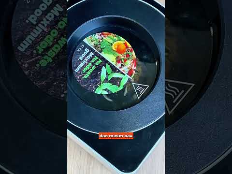 Gambar Klaz Terra Smart Tempat Sampah Komposter Plastik 3 Liter - Putih