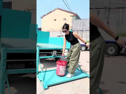 Zhao Zong's Work | Heavy-Duty Electric Lifting Tricycle ⚡🚛#farmvehicles #viralshorts