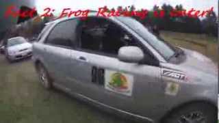 preview picture of video 'A Frog Racing factual video - SCCA RallyX Dirt Massacre - Cummington MA Oct 19, 2013'