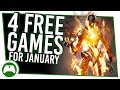 4 Free Games Every Gold Subscriber Must Play This January