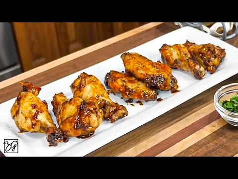 Crispy and Juicy Honey Garlic Wings Recipe