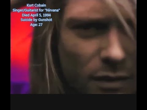 Dead Musicians / Music Stars - Complete List - Part 5 (1994-1996)