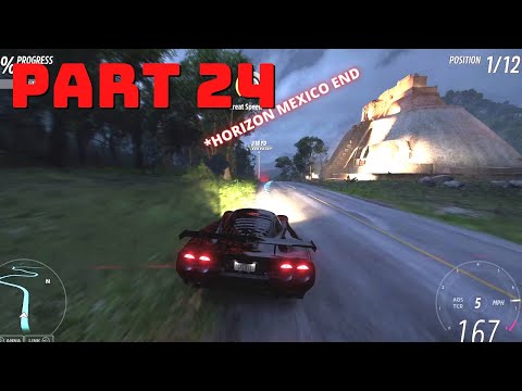 FORZA HORIZON 5 GAMEPLAY: PART 24:- THE MARATHON (HORIZON MEXICO END) (XSX)(NO COMMENTARY)