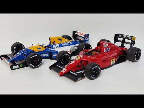 Exoto F1 1:18 Nigel Mansell Ferrari 641/Renault Williams FW14