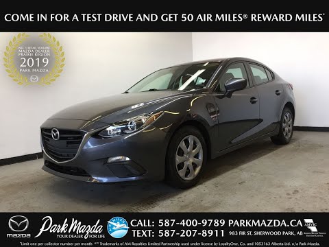 GRAY 2014 Mazda Mazda3 GX Review Sherwood Park Alberta - Park Mazda