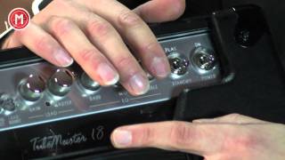 Video thumbnail for Hughes & Kettner TubeMeister 18 Combo im Test auf MusikMachen.de by musikmachen.de