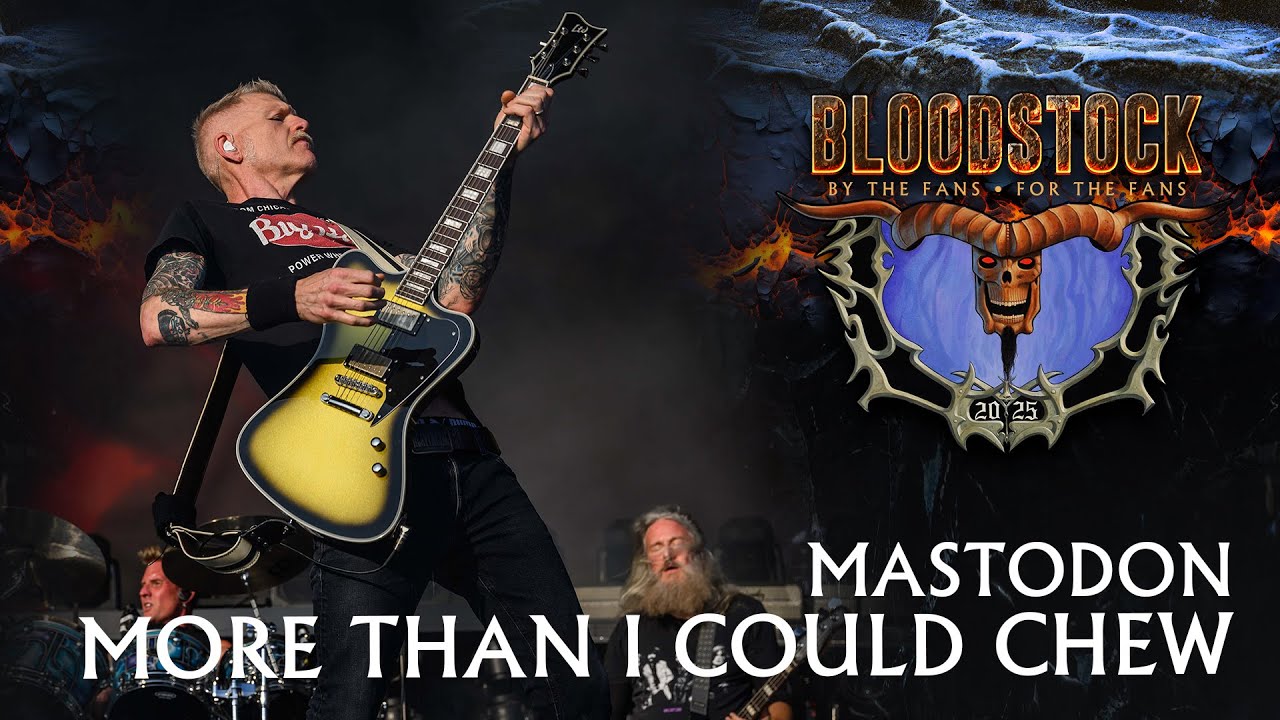 🎥 MASTODON &ndash; More Than I Could Chew (Live at Bloodstock 2025) [PRO SHOT] - YouTube