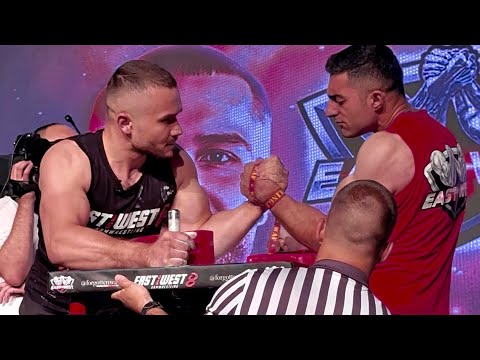 Daniel Procopciuc vs Emil Amirsadyan  - East vs West9 75kg Left Arm World Title Match