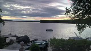 East Pond Sunset Ft Neil Young's Natural Beauty