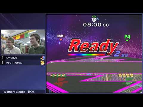 GSS 97 SSBM - GWM420 (Falco) vs. HoG | Tiramisu (Fox) - Melee WSF