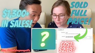 Vintage Sony and Vintage Quilts SELL?! Multiple $100+ sales | See what sold in our BEST WEEK EVER