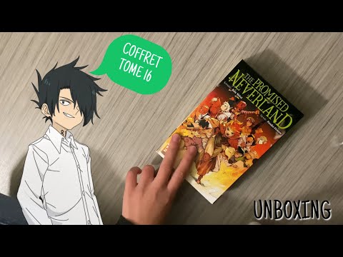 UNBOXING - COFFRET 16 GAG MANGA THE PROMISED NEVERLAND + TOME 9 Et 10