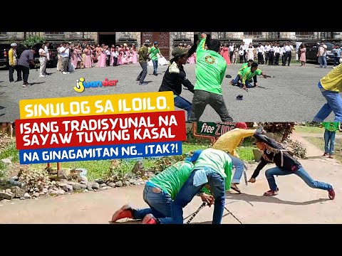 Sinulog sa Iloilo, isang tradisyunal na sayaw tuwing kasal na ginagamitan ng… itak?! I Juander