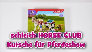 schleich HORSE CLUB Kutsche für Pferdeshow (42467) | UNBOXING