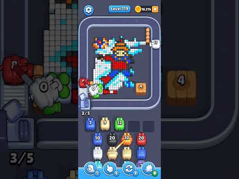 Pixel Flow Level 719 Walkthrough