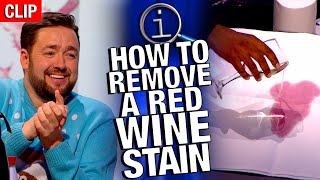 QI | How To Remove A Red Wine Stain